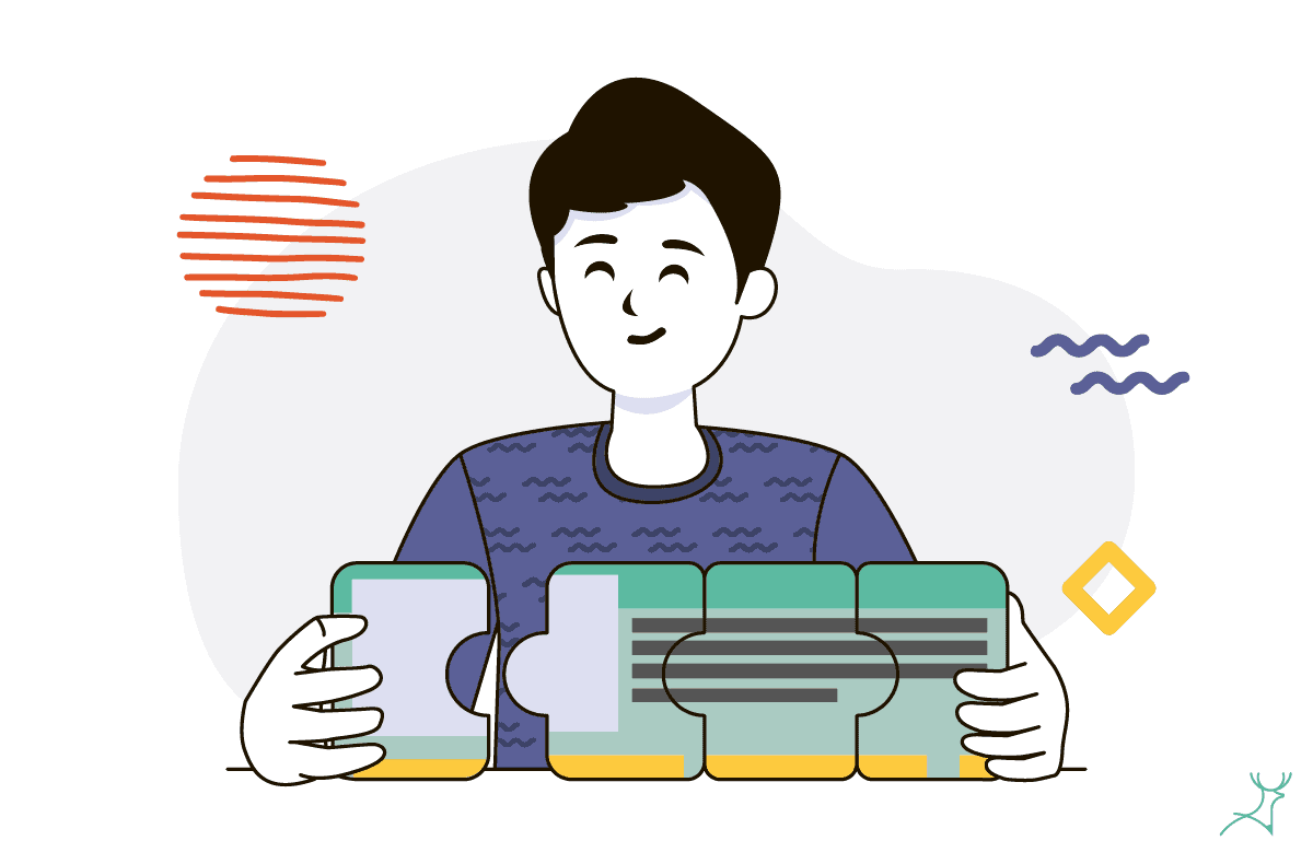 web design cartoon illustration