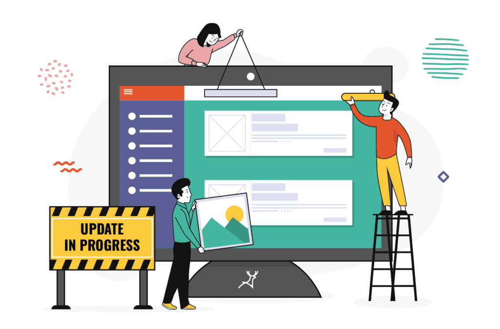 website update,update your website design,web design refresh,load times,user friendly,online presence,bounce rates