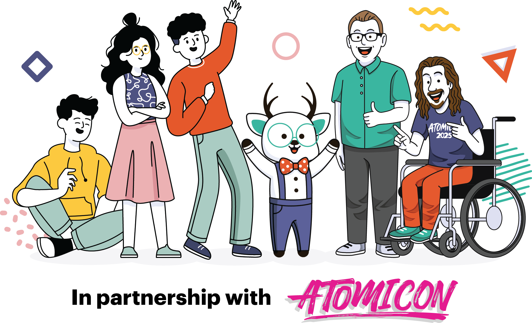 Atomicon partnership with Deer Designer