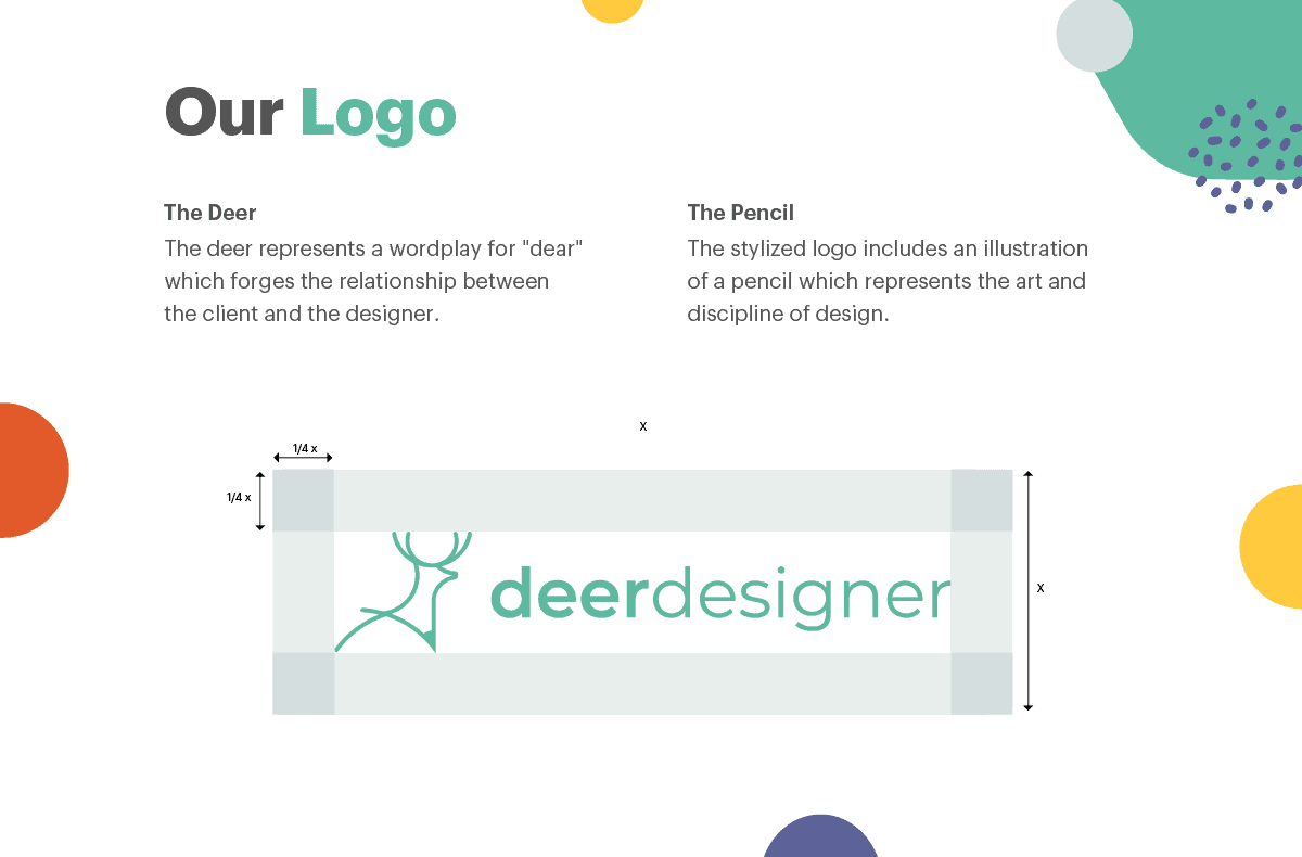 Deer Designer Brand Guidelines Logo
