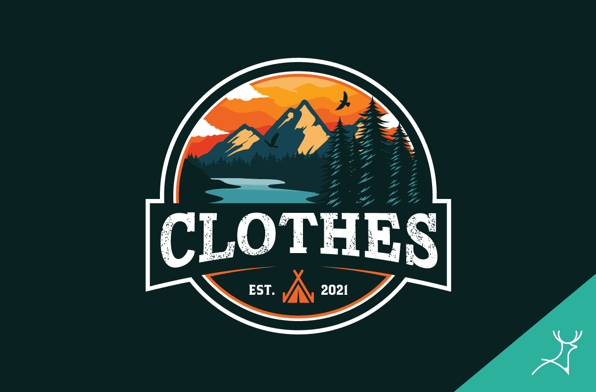 apparel clothes logo ruggedness