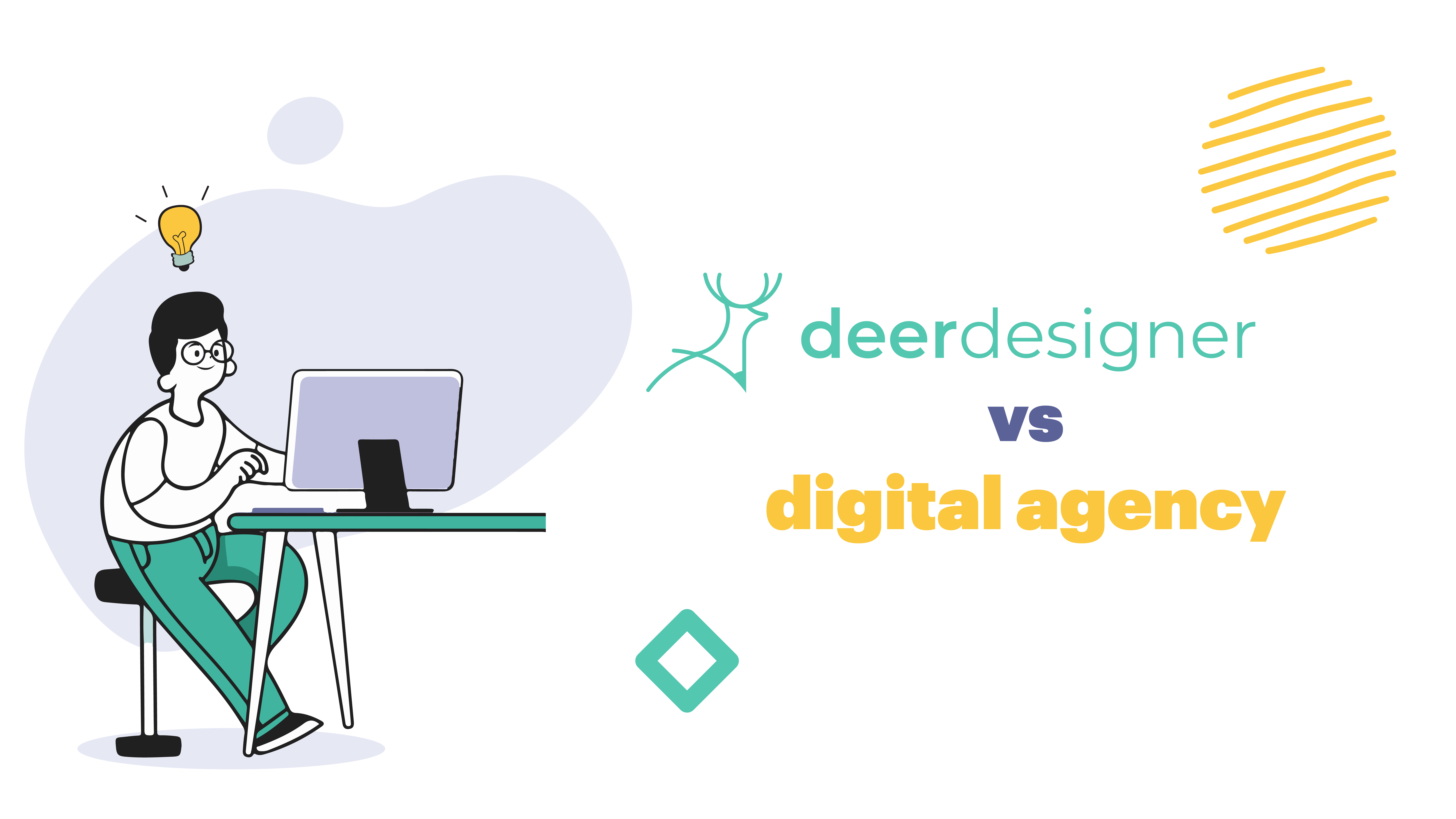 Deer Designer vs digital agency