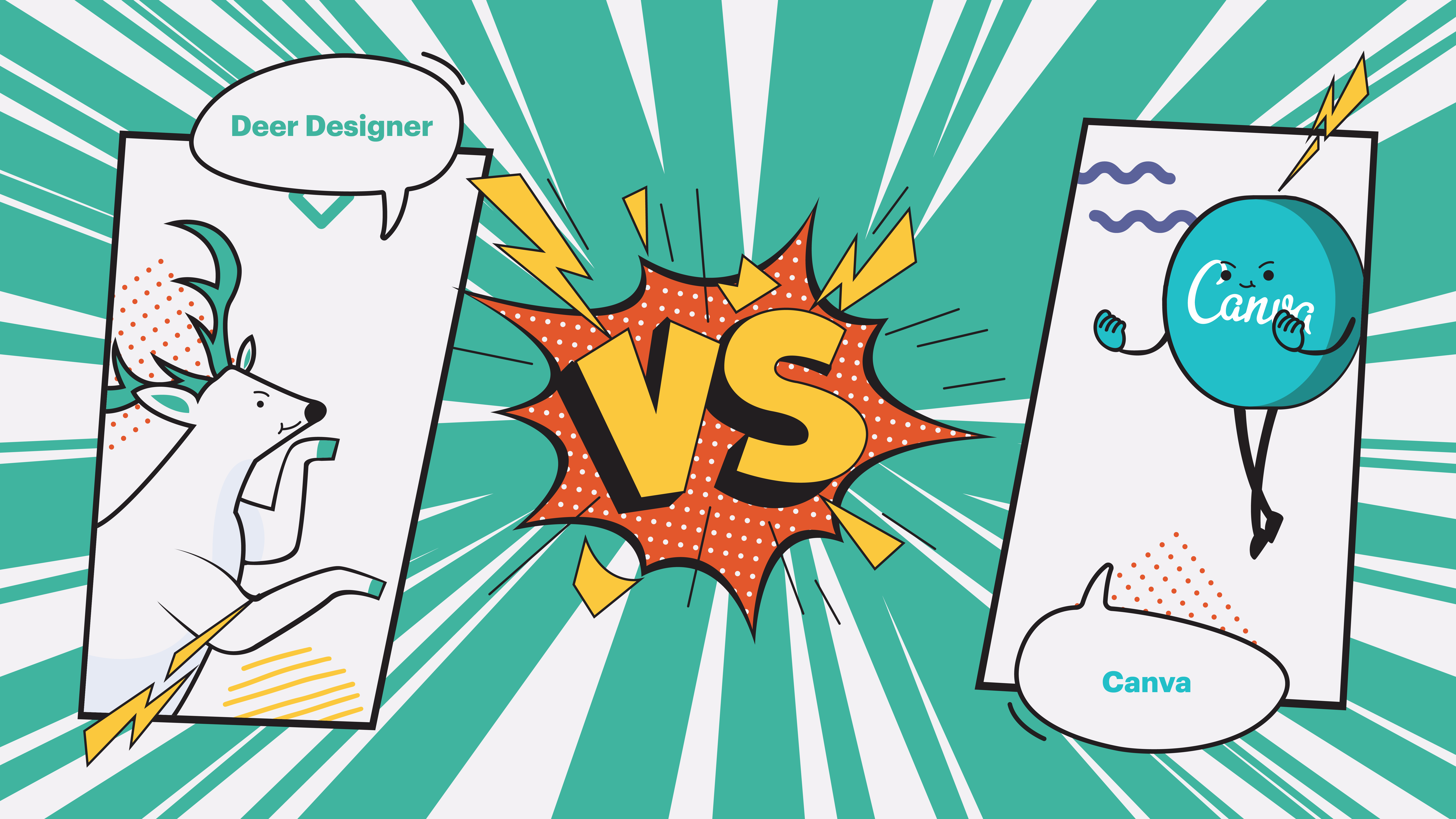 Deer Designer vs Canva Comparison