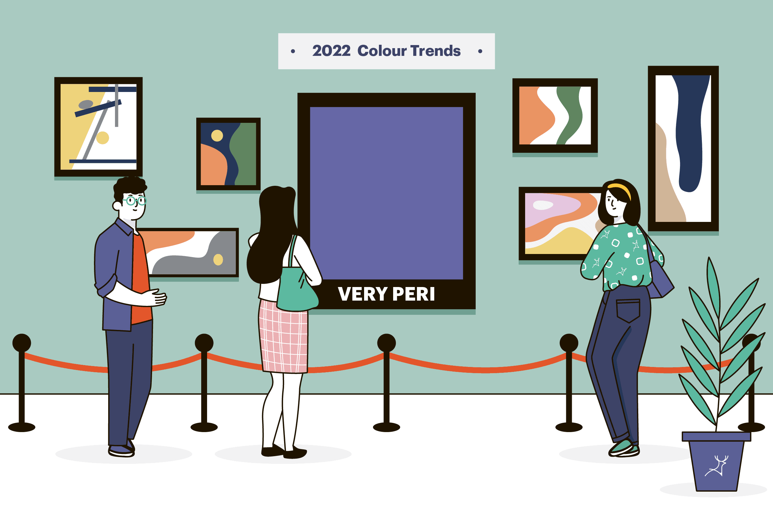 Very Peri Gallery Sample 2022 Colour