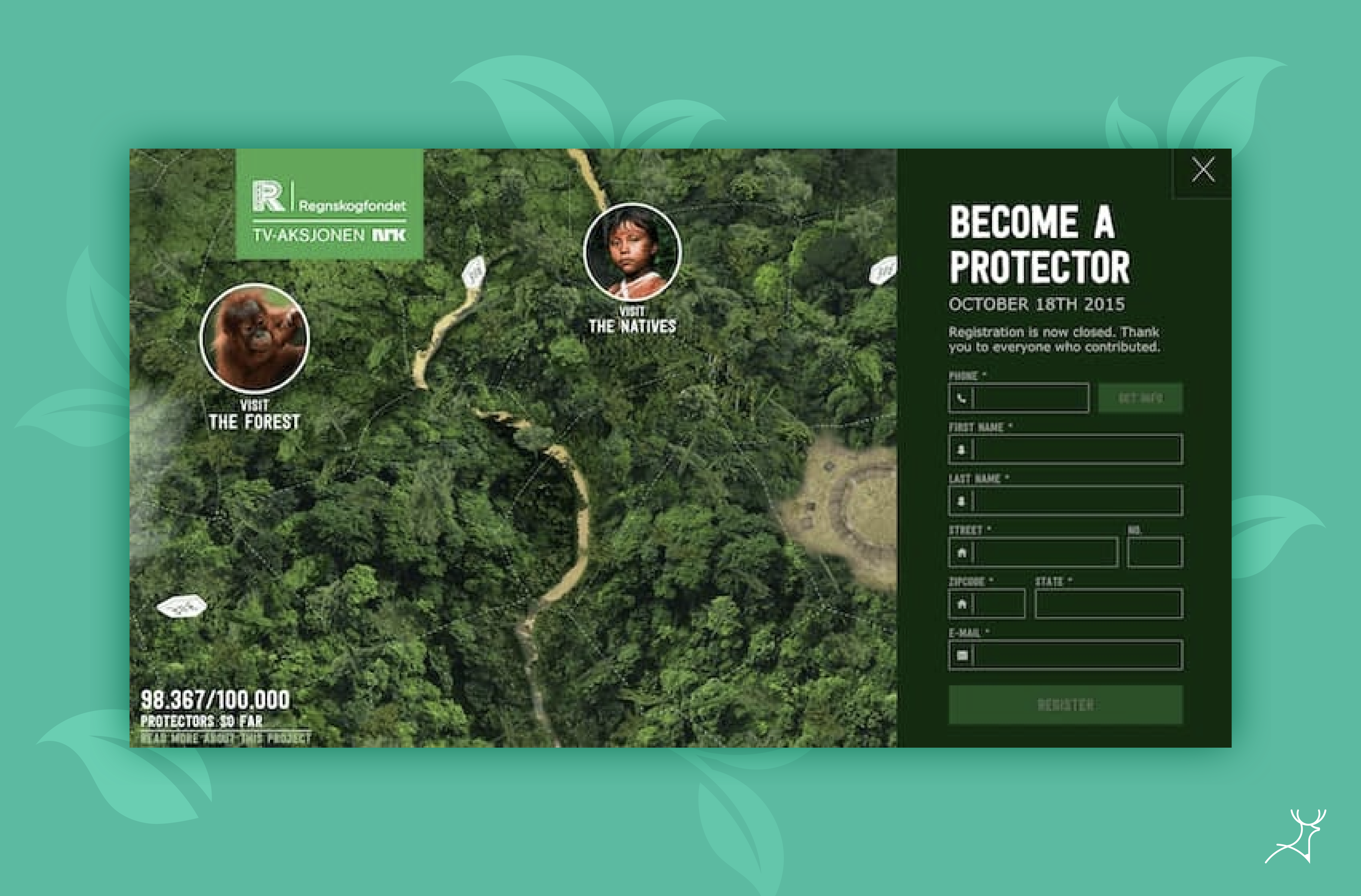 award winning web design samples
