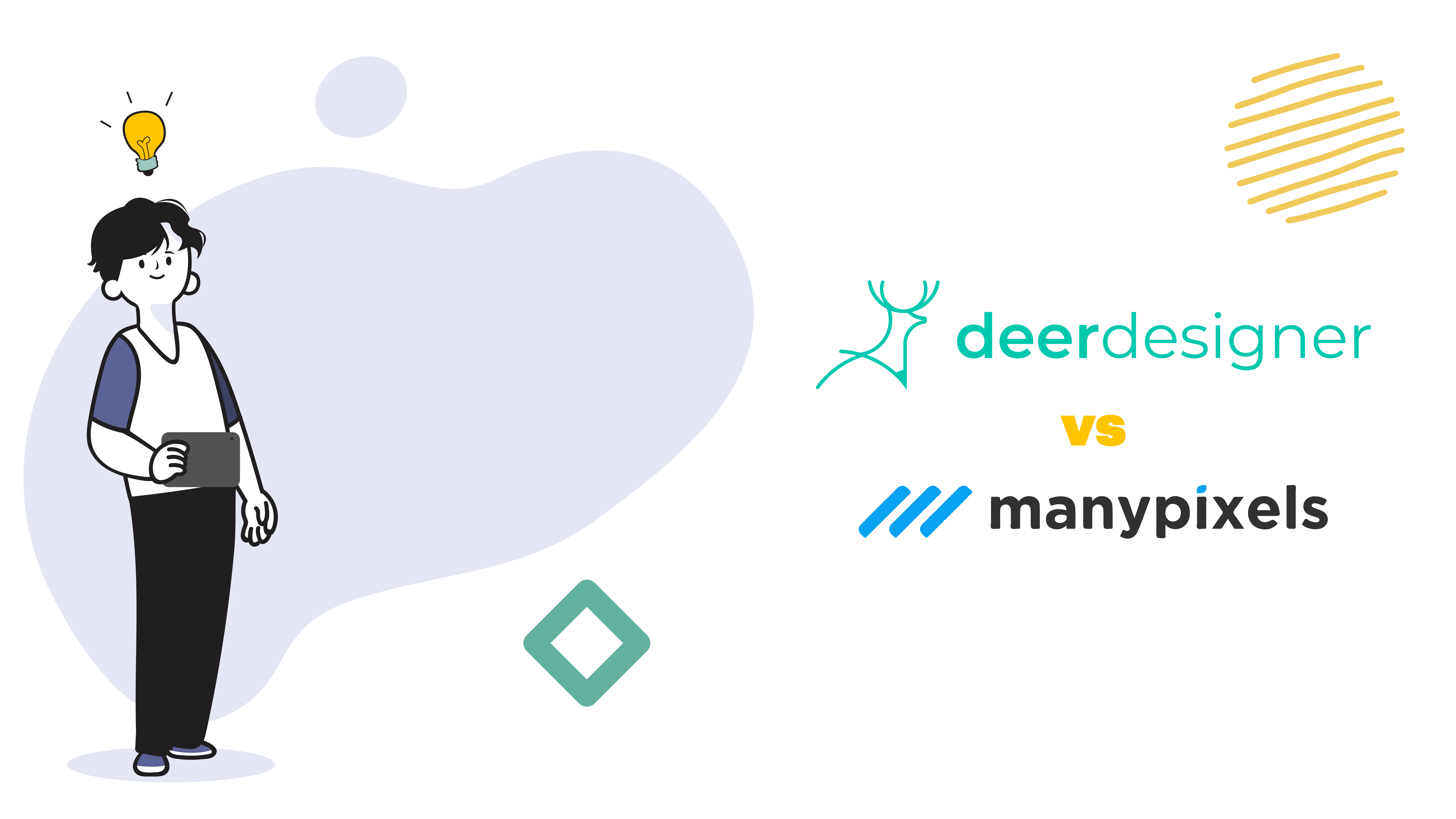 Deer Designer vs Many Pixels Comparison