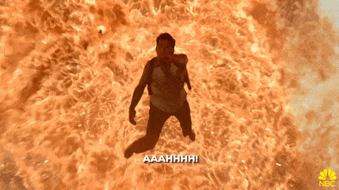 man on fire